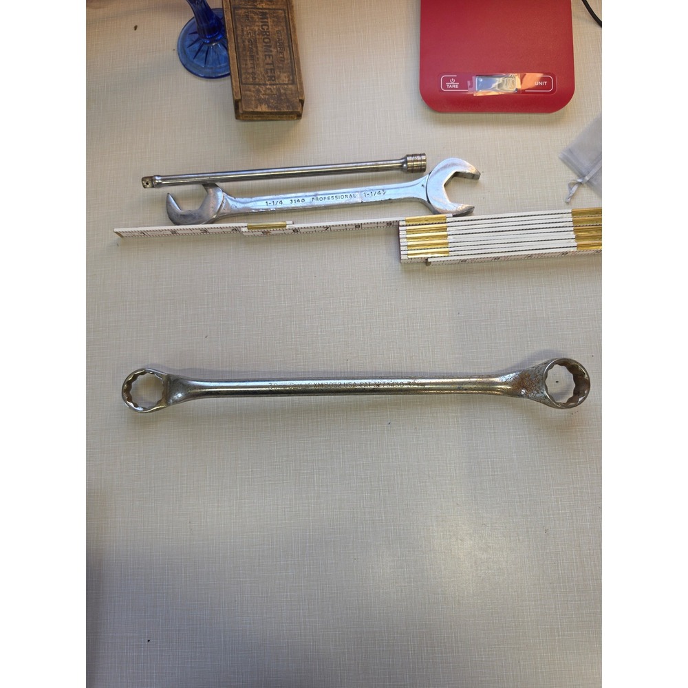 Snap-on XM3032 30mm 32mm Double Box End Wrench 12-Point USA Made Tool